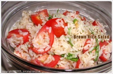 새콤달콤 현미밥 샐러드 (Brown Rice Salad)