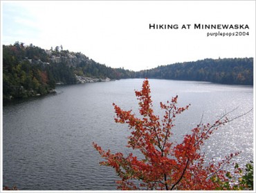 Hiking at Minnewaska 2004