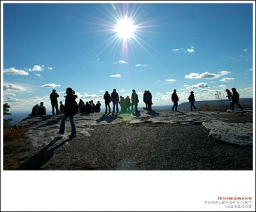 Hiking at Minnewaska 2005