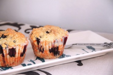 Blueberry Sour Cream Muffin