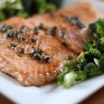 Pan-fried Salmon with Capers
