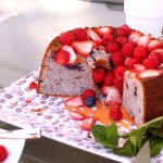 Blueberry Chiffon Cake