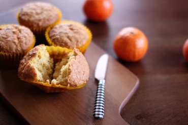 Clementine Oatmeal Muffins